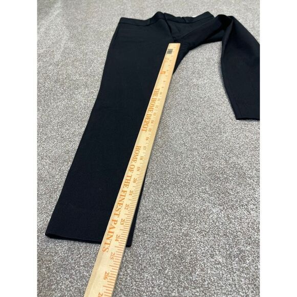 Banana Republic womens sloan solids pants sz 0P black stretch trouser career - Picture 5 of 12
